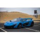 McLaren P1 GTR Cerulean Blue Almost Real ALM440109