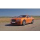 Bentley Continental GT V8 S Black Edition Orange Flame Almost Real ALM430703