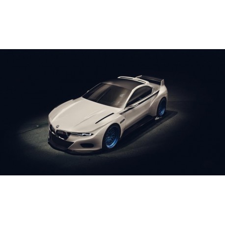 BMW 3.0 CSL Hommage White Almost Real ALM480202