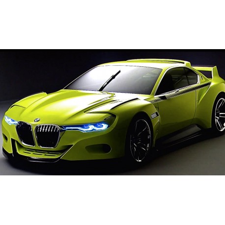 BMW 3.0 CSL Hommage Light Green Almost Real ALM480201