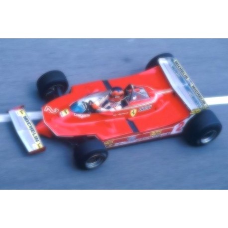 Ferrari 312 T5 F1 Monaco 1980 Gilles Villeneuve Looksmart LSF1H15B