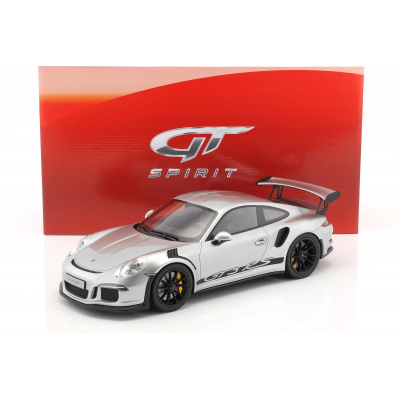 Porsche 911 GT3 RS Silver GT Spirit GT705 - Miniatures Autos Motos