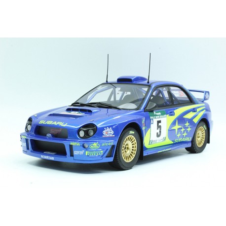 Subaru Impreza S7 555 WRT 5 Winner Rallye de Nouvelle Zélande 2001 Burns Reid Top Marques TOP37B&nbsp;
