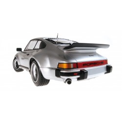 Porsche 911 Turbo 1977 Silver Green Metallic Minichamps 125066125