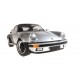 Porsche 911 Turbo 1977 Silver Green Metallic Minichamps 125066125
