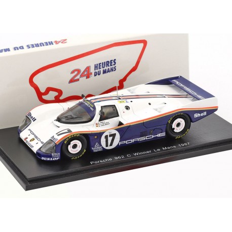 KBS024 SPARK Porsche 962 C N°10 – Miniature 1/43 Des 24 Heures Du Mans 1987, Édition ENDURANCE