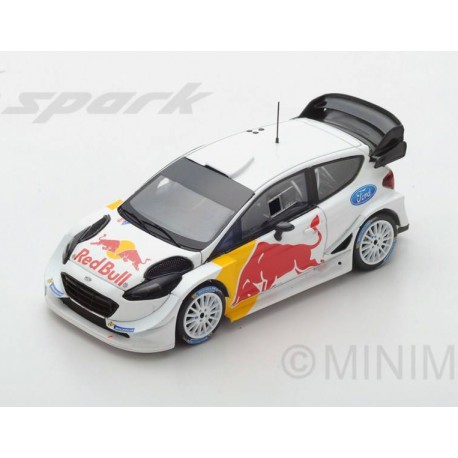 Ford Fiesta WRC Rallye Test car 2018 Ogier Ingrassia Spark S5172
