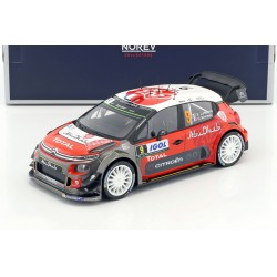 Citroen C3 WRC 9 Tour de Corse 2017 Lefebvre Moreau Norev 181633
