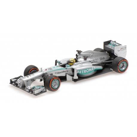 Mercedes F1 W04 F1 USA 2013 Nico Rosberg Minichamps 410130209