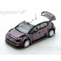 Citroen C3 WRC Rallye Monte Carlo 2017 Test car Spark S5158