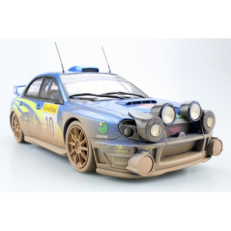Subaru Impreza S7 555 WRT Dirty version 10 Rallye Monte Carlo 2002 Makinen Lindstrom Top Marques TOP37CD