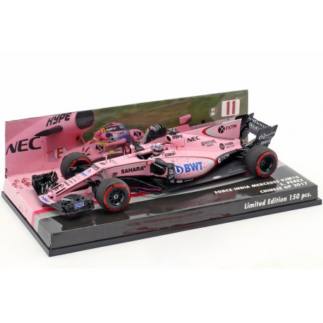 Force India Mercedes VJM10 F1 Chine 2017 Sergio Perez Minichamps 447170211