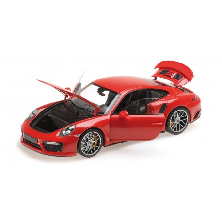 Porsche 911 Turbo S 2016 Red Minichamps 110067122