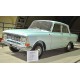 Moskwitsch 412 Square Frontlights Yellow 1971 IXO PCL47097