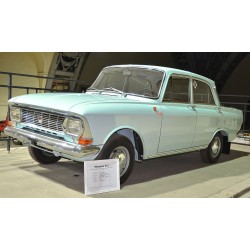 Moskwitsch 412 Square Frontlights Yellow 1971 IXO PCL47097