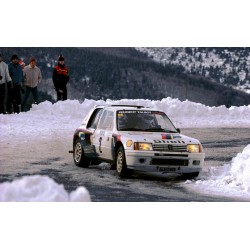 Peugeot 205 T16 2 Rallye Monte Carlo 1985 Vatanen Harryman IXO 18RMC020A