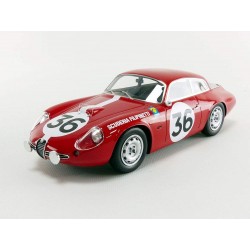 Alfa Romeo Giulietta SZ Coda Tronca 36 24 Heures du Mans 1963 Tecnomodel TM1871D