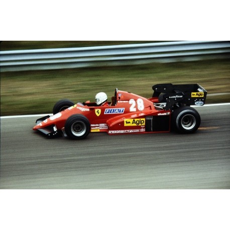 Ferrari 126 C3 F1 Pays-Bas 1983 René Arnoux Looksmart LSF1H04