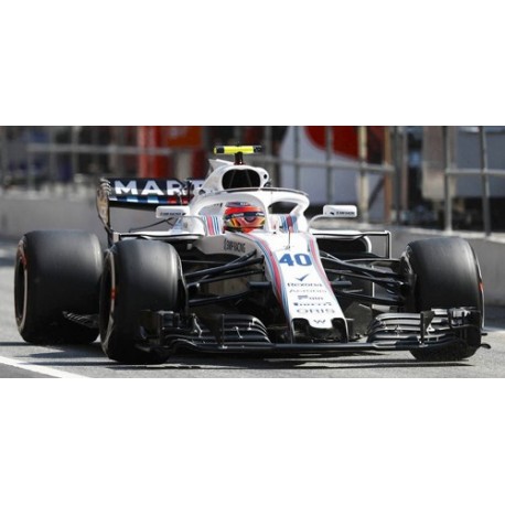 Williams Mercedes FW41 F1 Free Practice Espagne 2018 Robert Kubica Minichamps 110180540