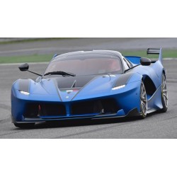 Ferrari FXX-K Evo Blue Tour de France with Silver Livery Looksmart LS486B