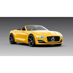 Bentley EXP12 Speed 6e Monaco Yellow Solid 2017 Looksmart LSBT06D