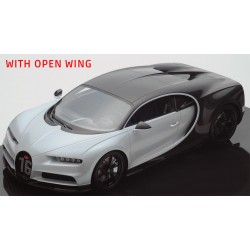 Bugatti Chiron Sport Grey Carbon Gris Rafale (Metallic) Looksmart LS490C