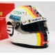 Casque 1/2 Sebastian Vettel F1 2018 Arai 4292778