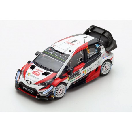 Toyota Yaris WRC 8 Rallye Monte Carlo 2018 Tanak Jarveoja Spark S5958