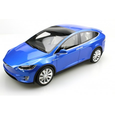 Tesla Model X Blue 2016 LS Collectibles LS030A
