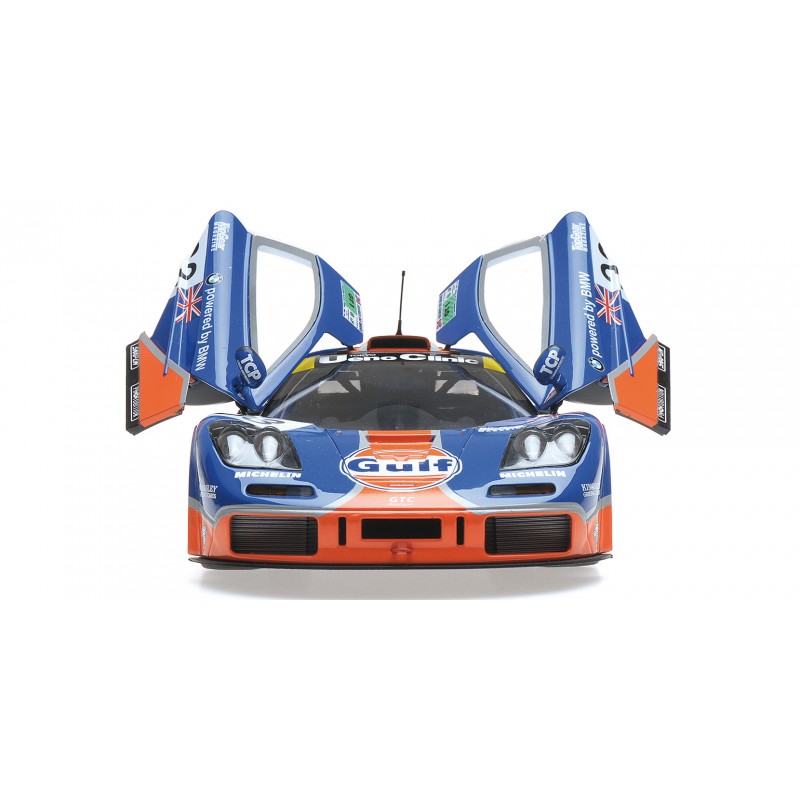 Quand la McLaren F1 GTR des 24 H. du Mans 1996 se rendait en Sarthe par