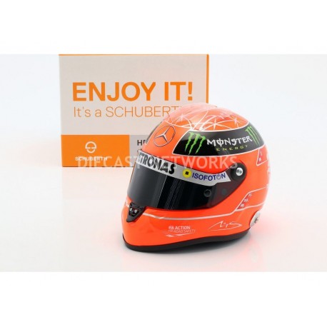Casque 1/2 Michael Schumacher F1 2012 Schuberth