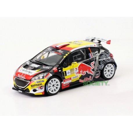 Peugeot 208 T16 R5 1 Rallye du Chablais 2017 Loeb Loeb IXO RAM659