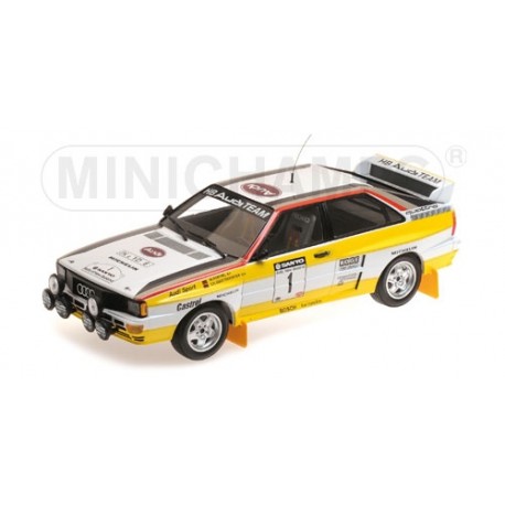 Audi Quattro A2 0 Rallye Nouvelle Zélande 1984 Rohrl Geistdorfer Minichamps 155841101