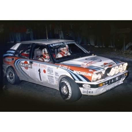 Lancia Delta Integrale HF 16v 7 Rallye Monte Carlo 1990 Auriol Ocelli BBR BBRC1841