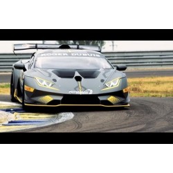Lamborghini Huracan Super Trofeo Evo Shiny Black 2018 Looksmart LS18018D