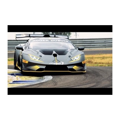 Lamborghini Huracan Super Trofeo Evo Shiny Black 2018 Looksmart LS18018D