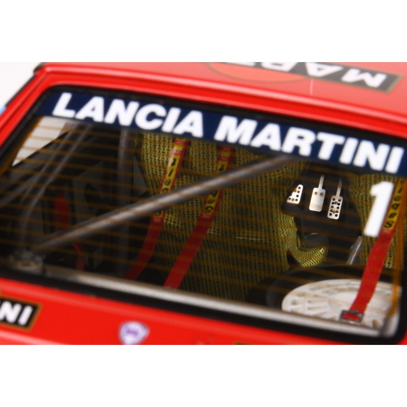 Lancia Delta HF Integrale 8v 1 Rallye de San Remo 1989 Biasion Siviero BBR BBRC1839 - Miniatures Autos Motos