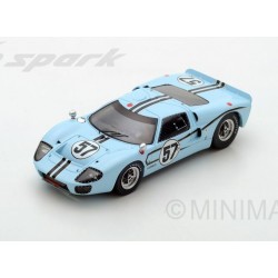 Ford MK IIB 57 24 Heures du Mans 1967 Hawkins Bucknum Spark S5187