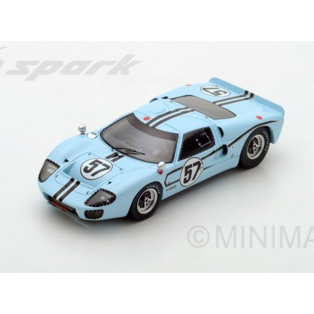 Ford MK IIB 57 24 Heures du Mans 1967 Hawkins Bucknum Spark S5187