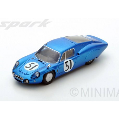 Alpine M64 51 24 Heures du Mans 1965 Verrier Masson Spark S5487