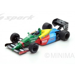 Benetton Ford B188 F1 Angleterre 1988 Alessandro Nannini Spark 18S221