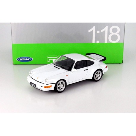 Porsche 964 Turbo / 965 Blanche 1992 Welly 18026W