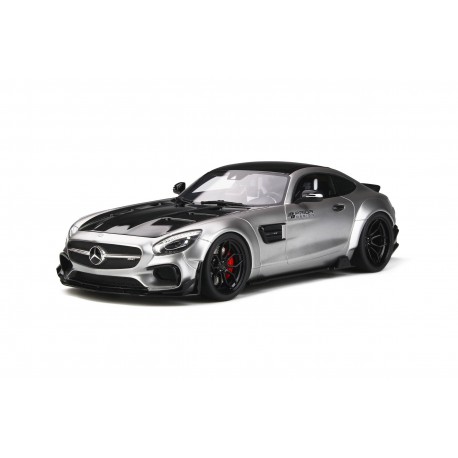 AMG Mercedes GT modified by Prior Design Satin Silver GT Spirit GT723