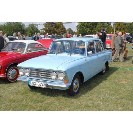 Moskwitsch 408 IE Blue 1966 IXO PCL47096