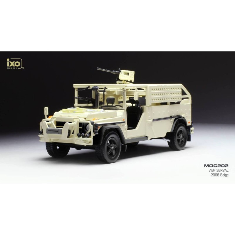 Miniature IXO PREMIUM AGF Serval - Militaire Beige - 1/43 - Occasion Boîte