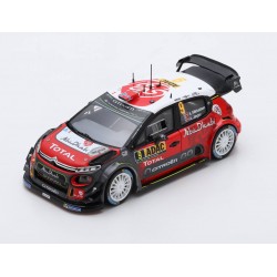 Citroen C3 WRC 7 Rallye d'Allemagne 2017 Mikkelsen Jaeger Spark S5176