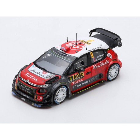 Citroen C3 WRC 7 Rallye d'Allemagne 2017 Mikkelsen Jaeger Spark S5176