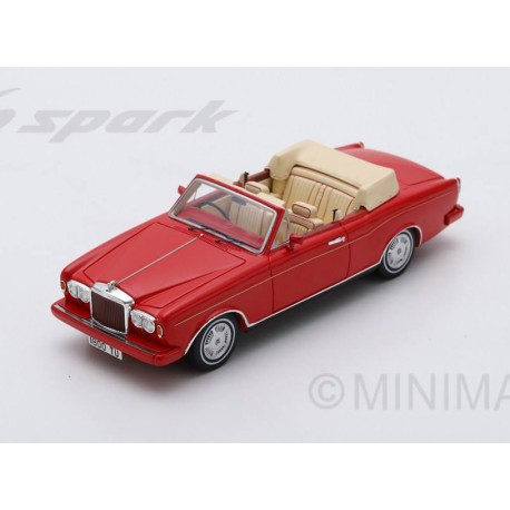 Bentley Continental 1984 Rouge Spark S3824