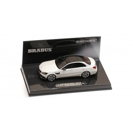 Brabus 600 Mercedes AMG C63S 2015 White Minichamps 437036104