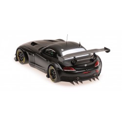 BMW Z4 GT3 Plain Body Satin Black Minichamps 437172500